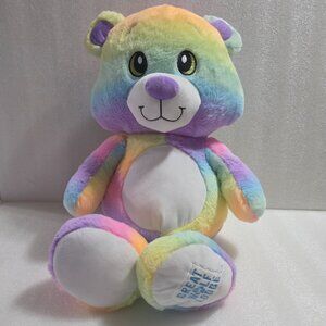 Fiesta Great Wolf Lodge Bear Rainbow Logo on Sole C22026G Large 25" Plush